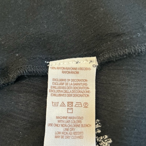 Women’s Free People Mini Dress Sz: S/P Black & Multicolor - Picture 7 of 8